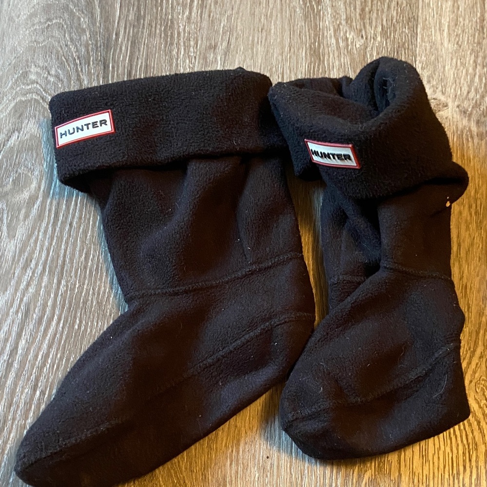Hunter Black Fleece Casual Socks